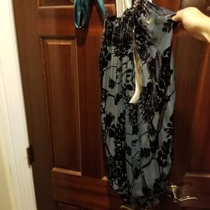 Hale Bob unique sparkly floral top